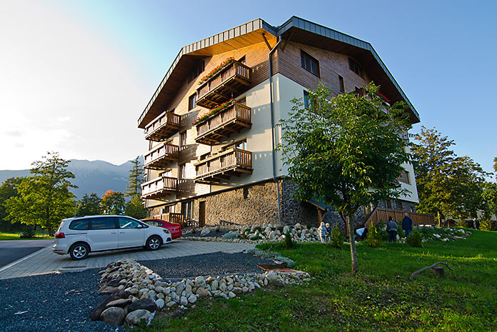 Apartmán Borievka v lete