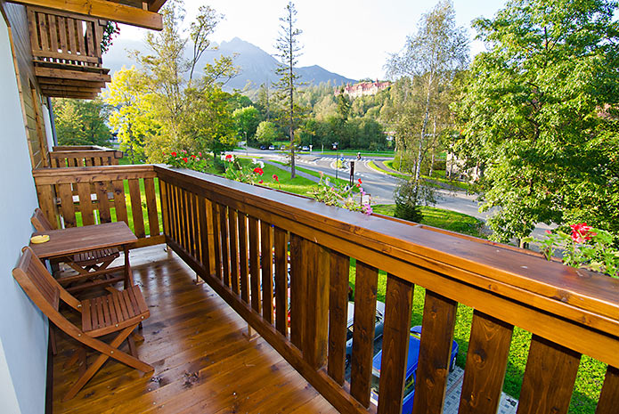 Apartmán Borievka v lete